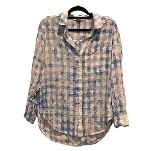 Anthropologie Pilcro Button Down Top